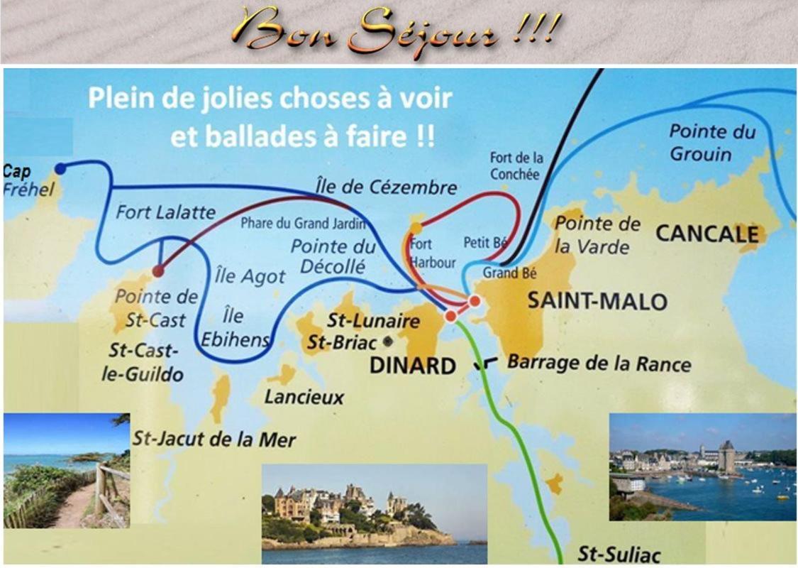 Mobh Comfy Hotel Dinard Kültér fotó